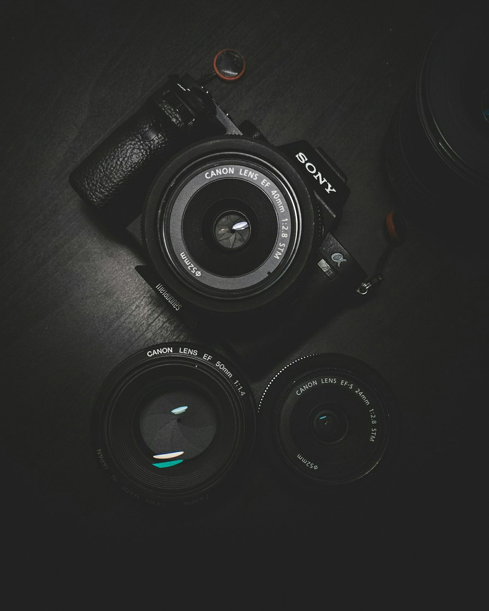 Illustrative camera equipment
