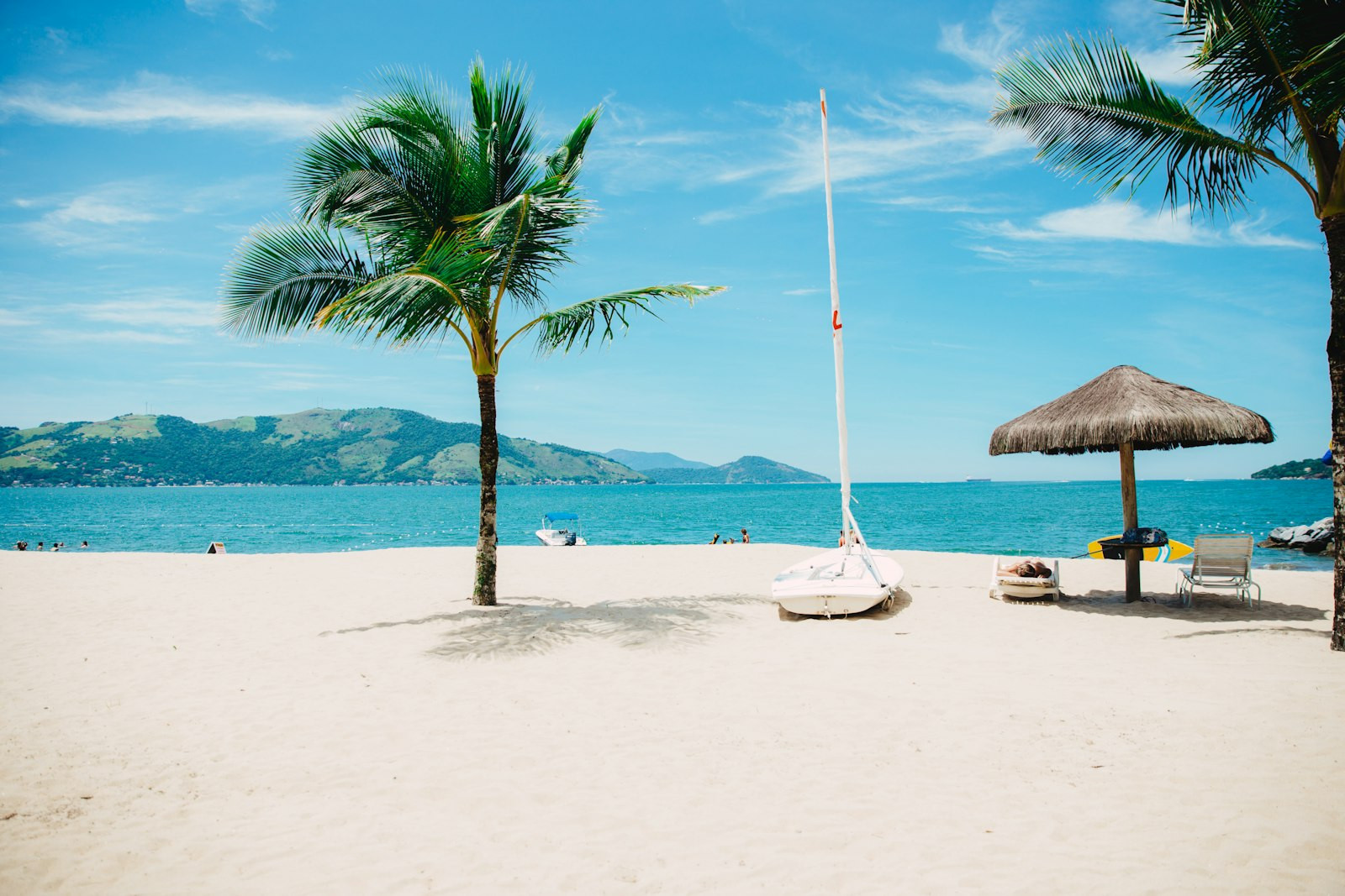 Illustrative island setting