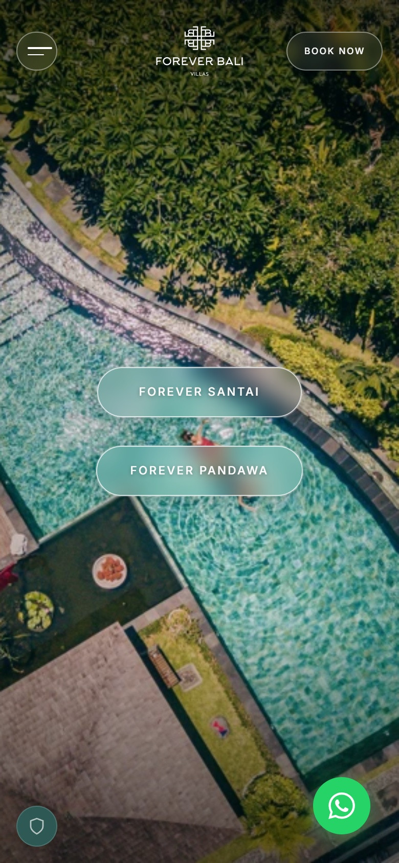Forever Bali Villas / Mobile layout