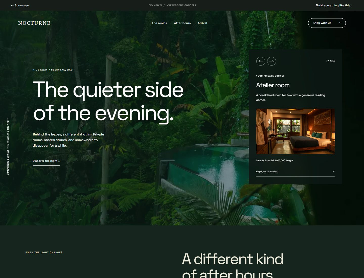 NOCTURNE — Design concept
